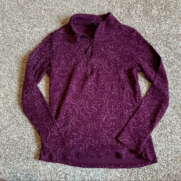 [Eddie Bauer] Patterned Quarter Zip - Picture 2 of 10